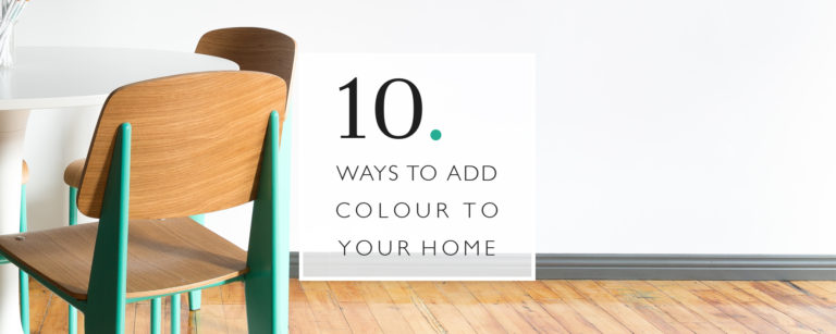 10 Ways To Add Colour To Your Home thumbnail