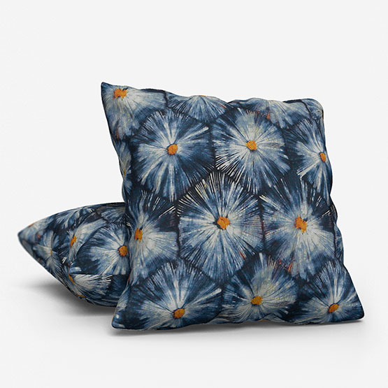 product image of two navy blue cushions for sale 