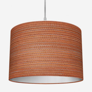 image of orange textured lampshade for sale from blinds direct 