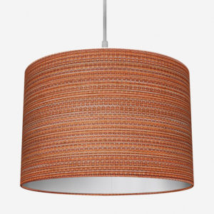 image of orange textured lampshade for sale from blinds direct