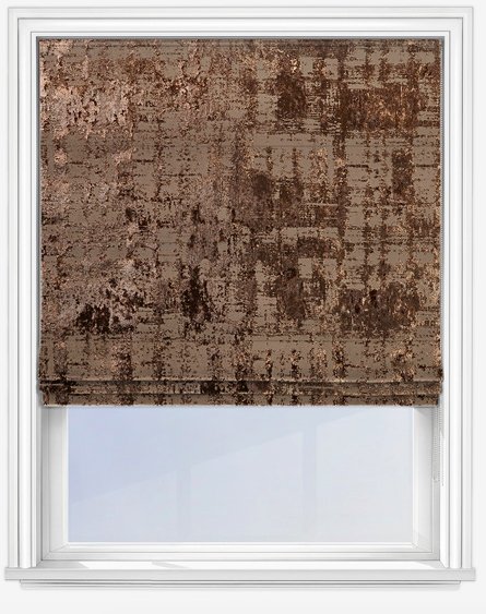 image of copper roman blind for sale 