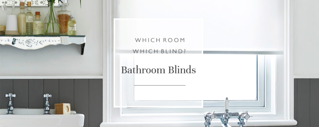 feature image for blog to show examples of the best blinds to use in a bathroom