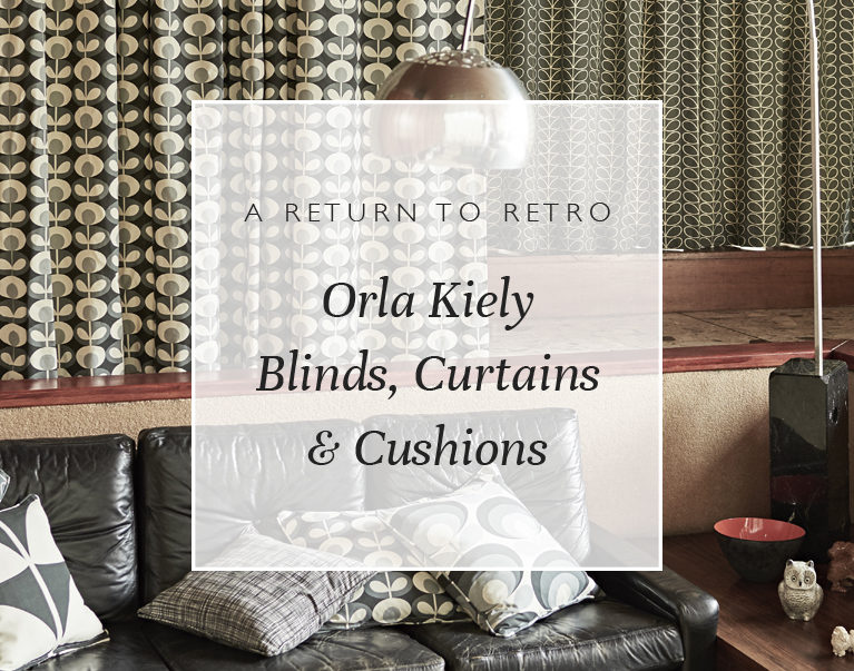 A Return To Retro: Orla Kiely Blinds, Curtains & Cushions
