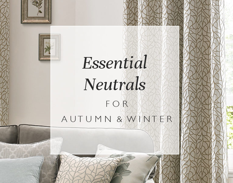 Essential Neutrals For Autumn and Winter