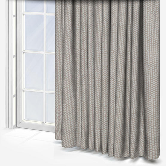 product image of neutral pebble spotted curtain for sale 