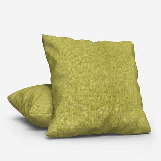 green chartreuse colour cushion
