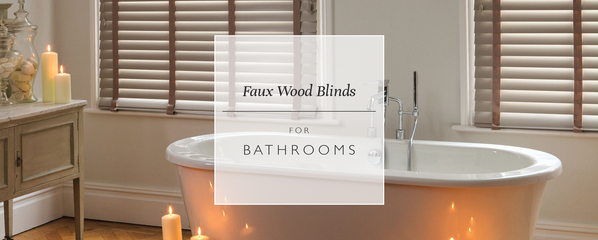 Faux Wood Blinds For Bathrooms, Bathroom Wooden Blinds Uk