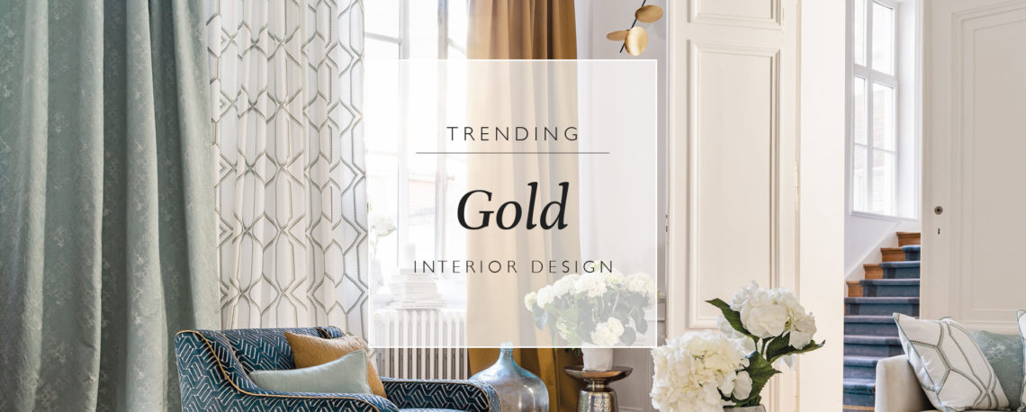 Trending: Gold Interior Design