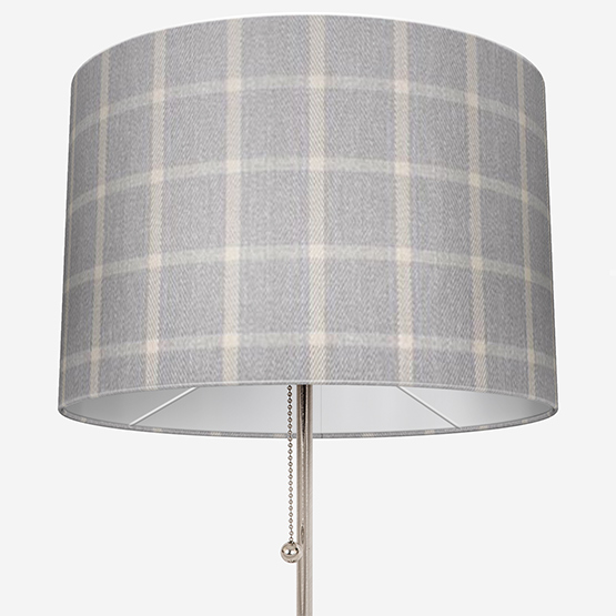 image of lampshade with tartan print available from blinds direct