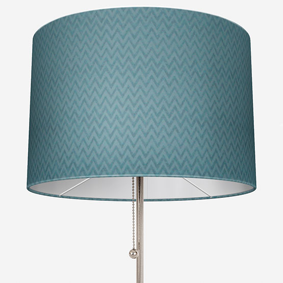 product image of funky pattern turquoise lampshade