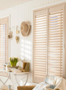example image to show clean shutter blinds in room 
