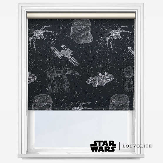 photo of star wars themed roller blind 