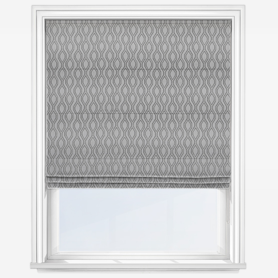 product image of silver roman blind 