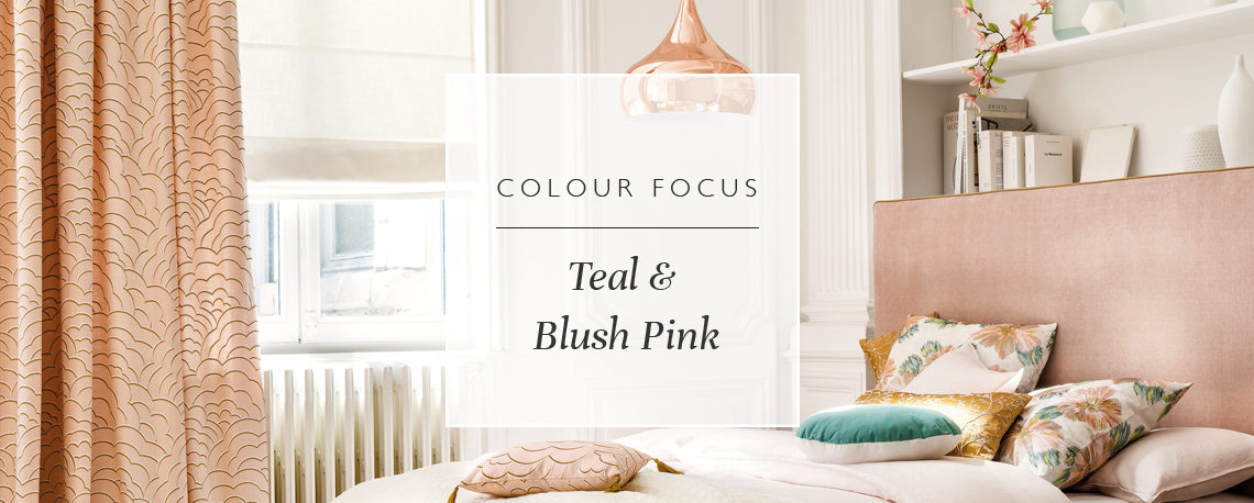 Colour Focus: Teal & Blush Pink