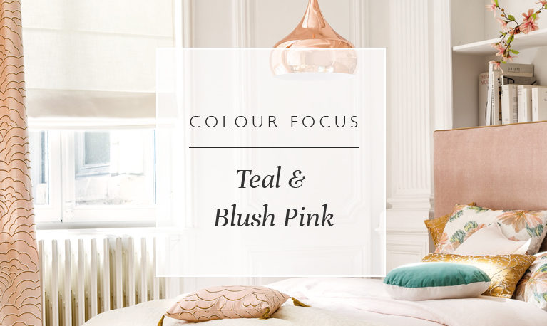 Colour Focus: Teal & Blush Pink