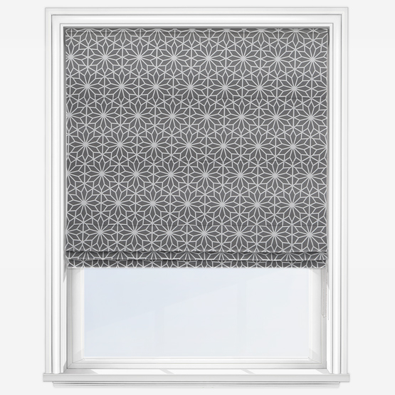 photo of stargazing grey roller blind product 