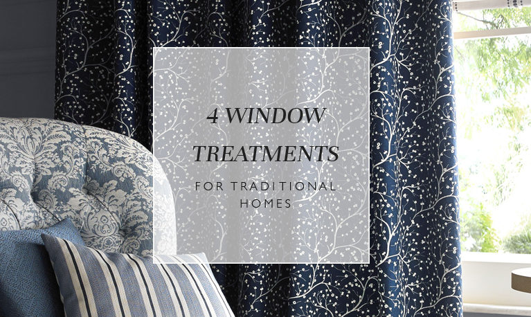 4 window treatments for traditional homes