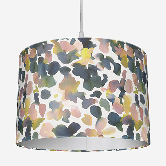 photo of petal pattern metallic lampshade product 