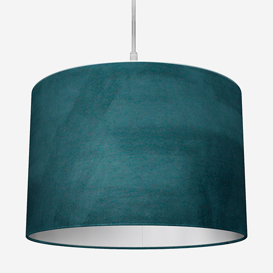 photo of teal lampshade product from blinds direct 