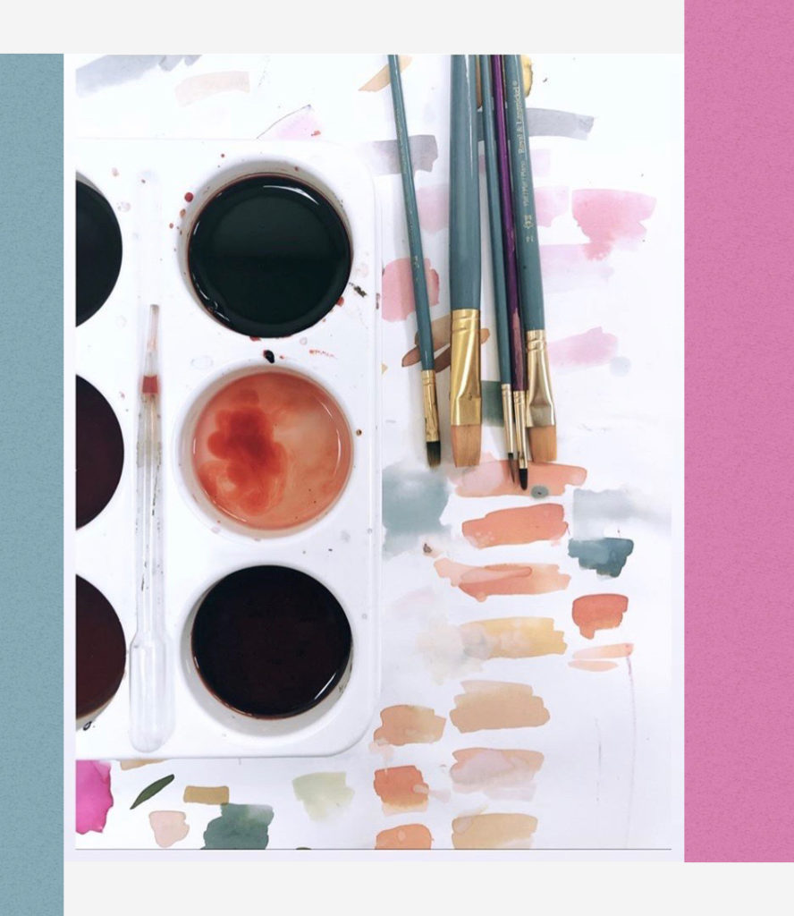 example image to show the paintbrushes used in sonova studio  