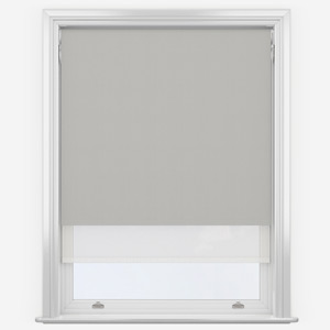 product image of grey double roller blind