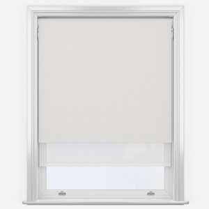 photo of white double roller blind product