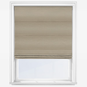 image of light brown roman blind perfect for office 