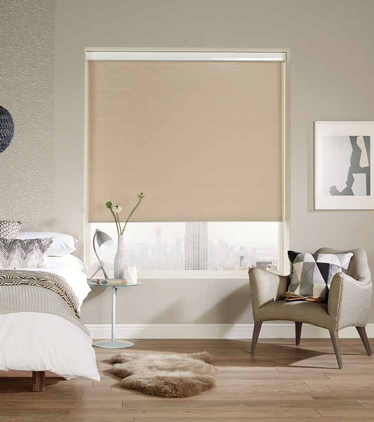 an image to show how you can measure blinds and fit them in a bedroom