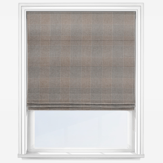 image of beige coloured roman blind
