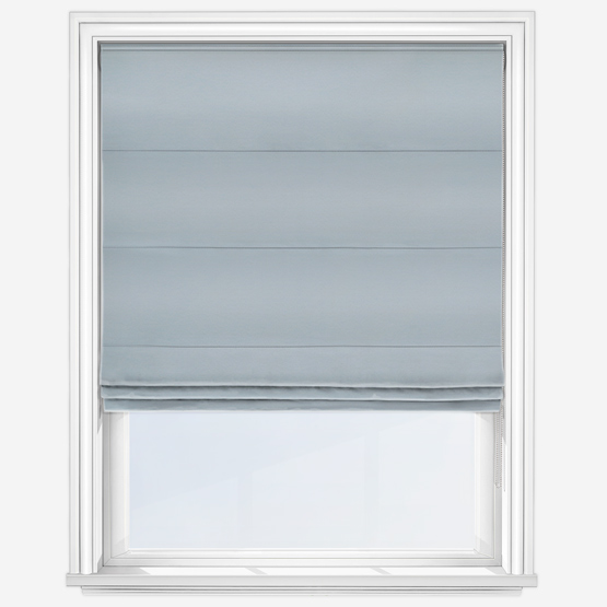 product image of mist grey roman blind