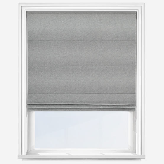product image of dove grey roman blind for sale from blinds direct  