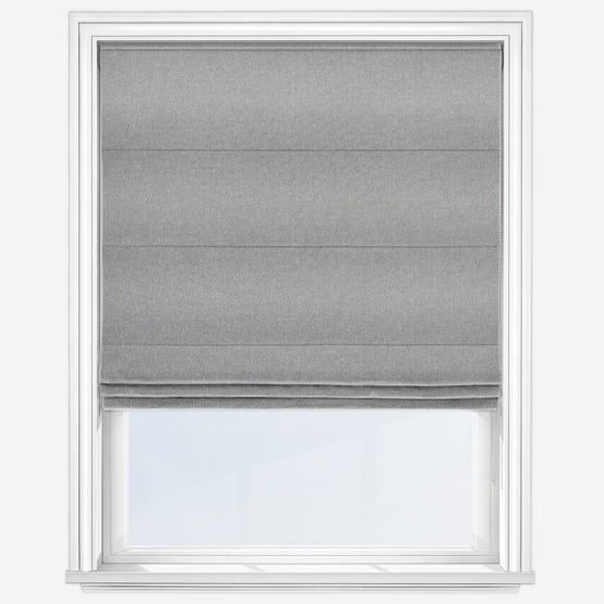 product image of dove grey roman blind for sale from blinds direct  