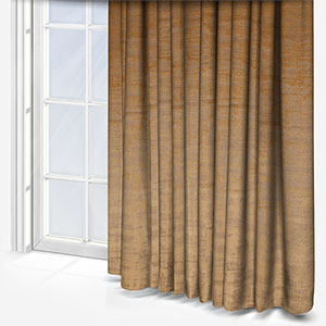 photo of gold coloured velvet curtain