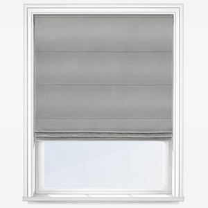 product photo of silver velvet roman blind