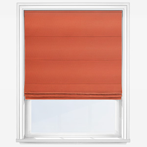 product image of grapefruit orange roman blind