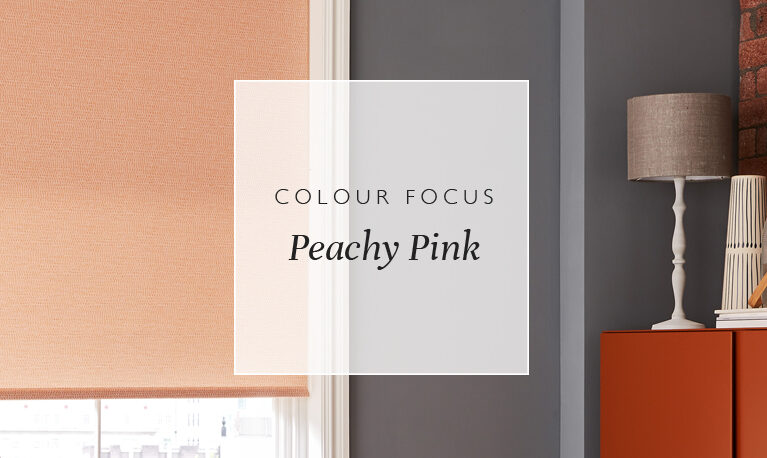 Colour focus: peachy pink