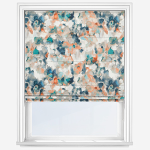 product image of teal coloured roller blind 