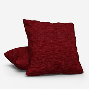 a photo of two dark red cushions 