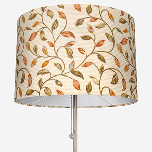 image of autumn inspired floral lampshade 