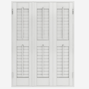 product photo of chalk white shutter blinds 