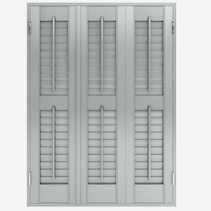 product image of slate grey shutter blinds made in the uk