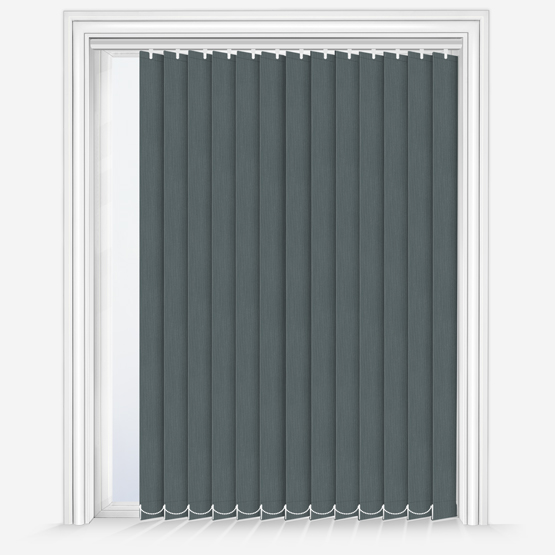 product photo of dark grey contemporary vertical blind