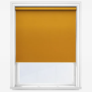 dark yellow blackout roller blind product 