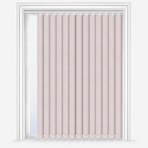 image of light pink minimal modern vertical blind