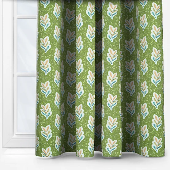 Green curtain iliv lalita elm.