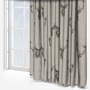 deer curtains print