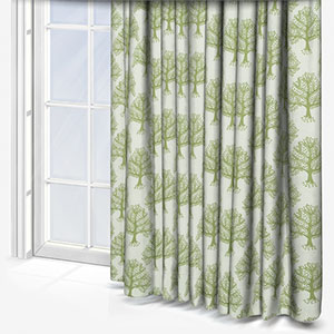 green pattern curtain product image