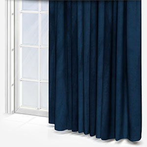 navy curtains with thermal lining
