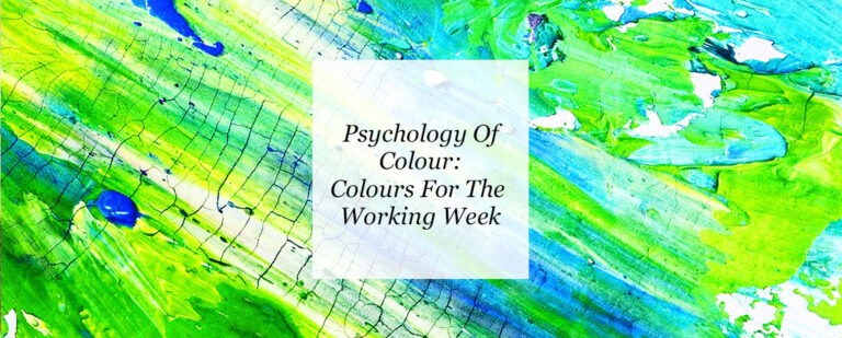 Psychology Of Colour: Colours For The Working Week thumbnail