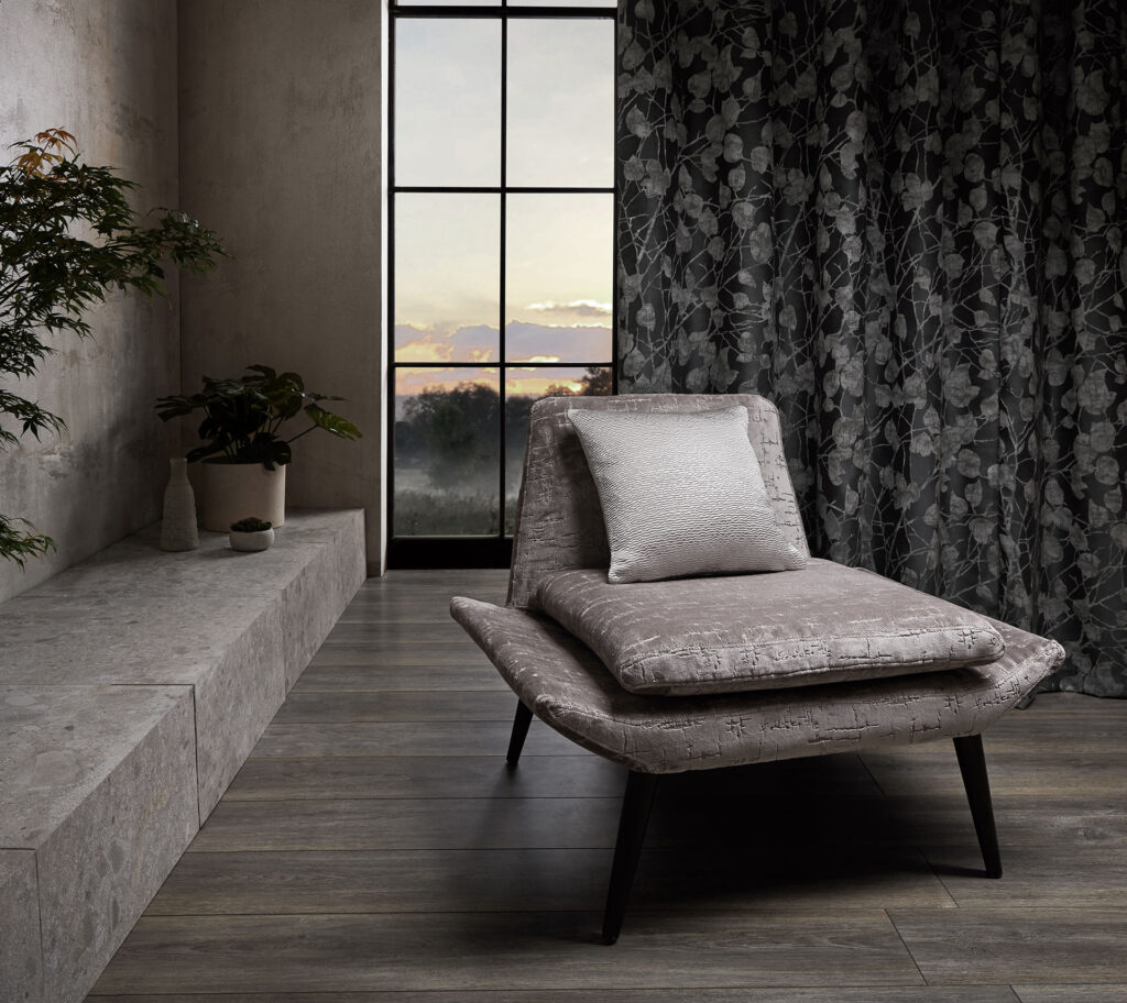zen set up in living room to show inspired interior design